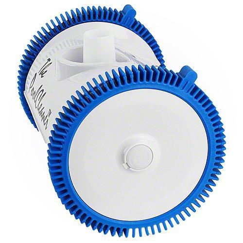 Poolvergnuegen PoolCleaner 2-Wheel Suction Cleaner - White and Blue